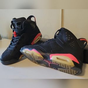Jordan 6 RetroInfrared Black (2014) Sz 8.5